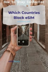 Which country block eSIM