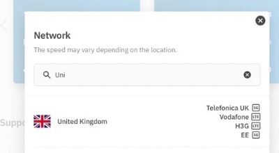 Airalo Eurolink supported operators in the UK